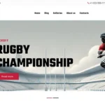 TishRugby - Rugby WordPress Theme