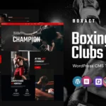 Boxact - boxing Club And Academy WordPress Elementor Theme