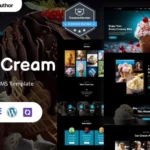 Creamy Bar - Ice Cream WordPress Elementor Theme