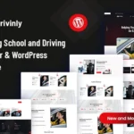 Drivinly – Driving Car School and Driving Trainer WordPress Theme