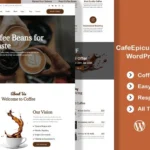 CafeEpicure - Coffee Shop and Restaurant WordPress Themec