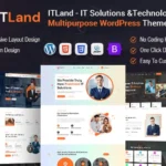 ITLand - IT Solutions & Technology sbusiness Multipurpose WordPress Theme