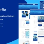 Waterflo - Bottled Drinking Water Delivery WordPress Theme