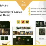Wildlife Photography & Animals WordPress Theme
