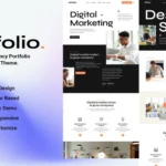 Difolio - Digital Agency Creative Portfolio WordPress Theme