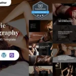 Glemor - Lingerie Modern photography WordPress Elementor Theme