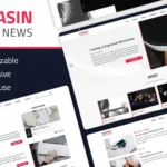 Megasin - Blog, Magazine, News WordPress Theme