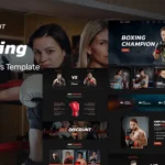 Boxfight - Boxing Club And Bodybuilding WordPress Elementor Theme