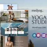 Medyog - Yoga Studio WordPress Elementor Theme