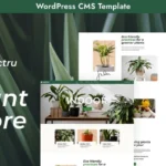 Cactrus WordPress Theme - A Unique Plant Studio Experience