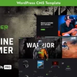 Gamer - Online Gaming Studio Multipurpose Responsive WordPress Theme
