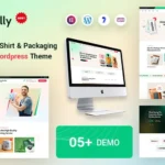 Quelly - T-Shirt, Printing & Packing Services WooCommerce WordPress Theme