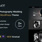 Pixer – Minimal Photography Wedding Portfolio WordPress Theme