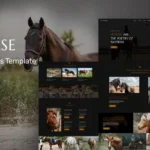 Hoorse - Horse Riding School, Horse Racing And Equestrian Center WordPress Elementor Theme