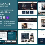 Lawact - Lawyer & Attorney, Law Firm WordPress Theme