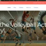 TishVolleyball - Volleyball WordPress Theme