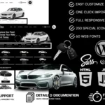RentRider - Car Rental WordPress Theme