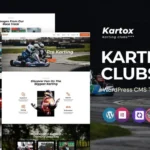 Kartox - Karting Clubs WordPress Elementor Theme