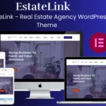 EstateLink - Real Estate Agency WordPress Theme
