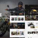 Biker - Motor Sports And Racing WordPress Elementor Theme