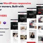 EZ Movers: A Versatile And Powerful WordPress Theme for Movers and Packers