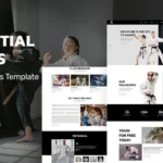 Cobra Kay - Martial Arts School And Training WordPress Elementor Theme