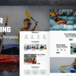 Raftting - River Rafting And Outdoor Adventure Sports WordPress Elementor Theme