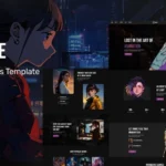 Annime - Anime And Manga WordPress Elementor Theme