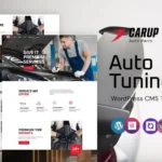 Carup - Auto Parts And Tuning WordPress Elementor Theme