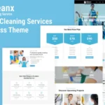 Cleanx – Cleaning services WordPress Theme.
