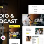 Castar’s - Radio And Prodcast Multipurpose Responsive WordPress Theme