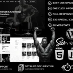 FlexPro - Bodybuilding & Online Courses & Education WooCommerce WordPress Theme