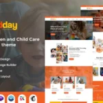 kidday - Kindergarten and Child Care WordPress Theme