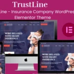 TrustLine - Insurance Company WordPress Elementor Theme
