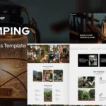 The Camp - Camping Gear, Adventure And Outdoor Activities WordPress Elementor Theme