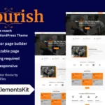 Flourish - Life coach Responsive WordPress Theme