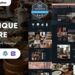 Antique Store - Antique Shop, Vintage And Collectibles WordPress Elementor Theme
