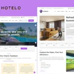 Hotelo - Hotel, Resort, Motel Booking Responsive Elementor WordPress Theme