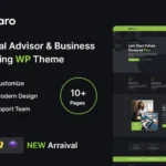 Aitaro – Financial Advisor & Business Consulting WordPress Theme