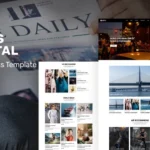 Today News - Modern News Portal And Media WordPress Elementor Theme