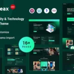 Cybeax – Cyber Security Protection & AI Technology WordPress Theme