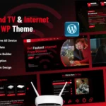 Netocla - Broadband TV & Internet Provider WordPress Theme