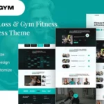 Topgym – Weight Loss & Gym Fitness WordPress Theme