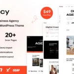 Egacy - Agency Portfolio Elementor WordPress Theme