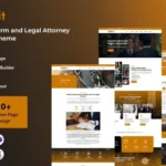 Solvit - Law firm and Legal Attorney WordPress Theme