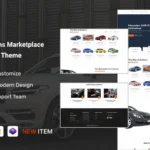 Overdrive – Car Auctions Marketplace & Steelworks WordPress Theme