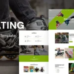 Sket - Skating School And Club WordPress Elementor Theme