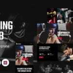 Boxino - Boxing Club Multipurpose Responsive WordPress Theme
