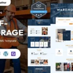 SelfServe - Self-Storage Facility, Packing Services And Warehouse WordPress Elementor Theme