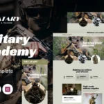 Melatary - Military Training And Academy Multipurpose Responsive WordPress Theme